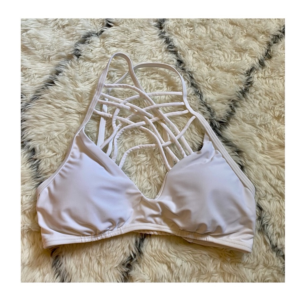 Express Criss Cross Swim Top